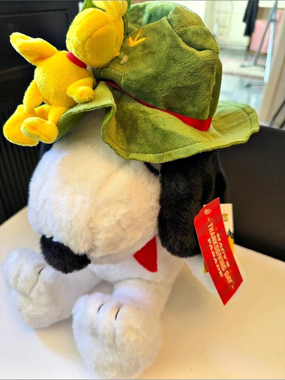 Peanuts Macy's Thanksgiving Day Parade Beagle Scout Snoopy & Woodstock Plush NWT